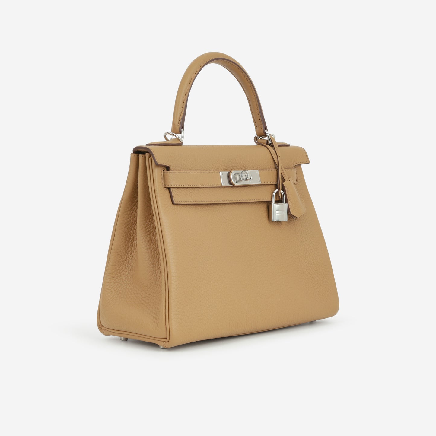Hermès Kelly 28 - Biscuit Clemence | Palladium Hardware