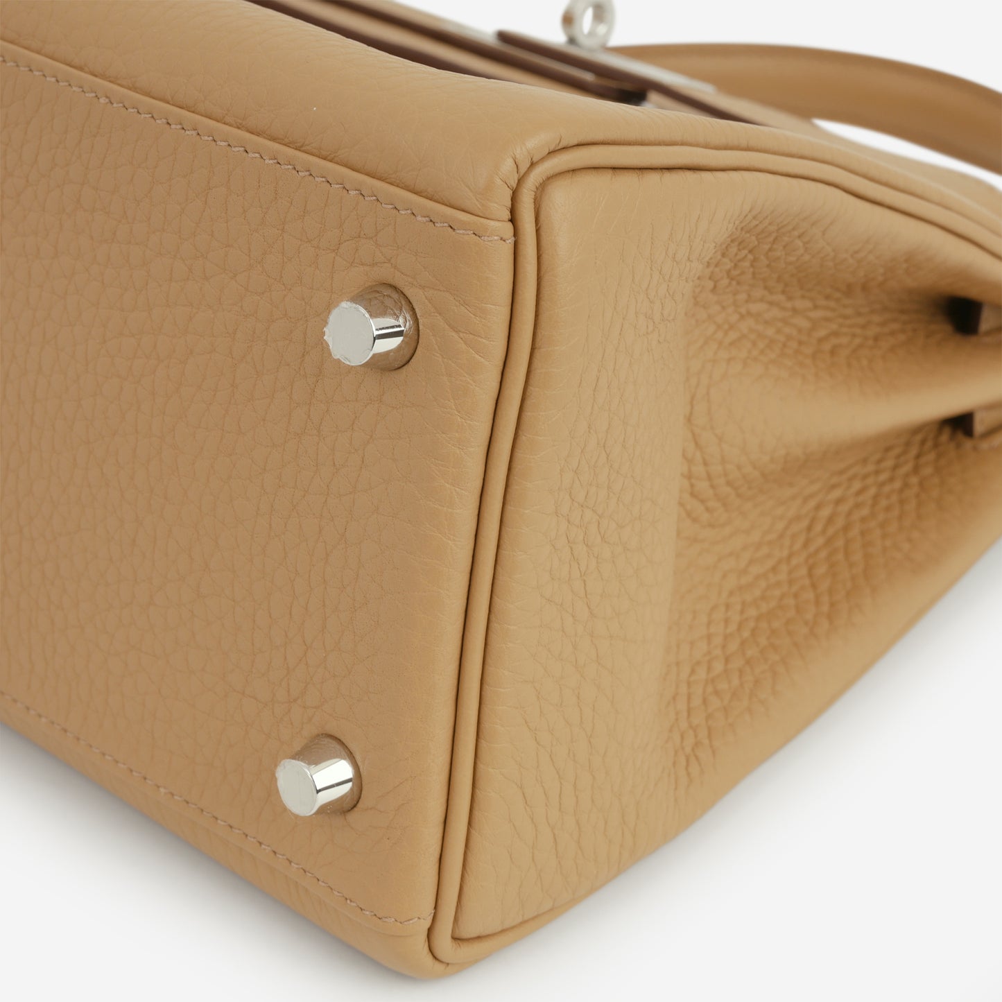 Hermès Kelly 28 - Biscuit Clemence | Palladium Hardware