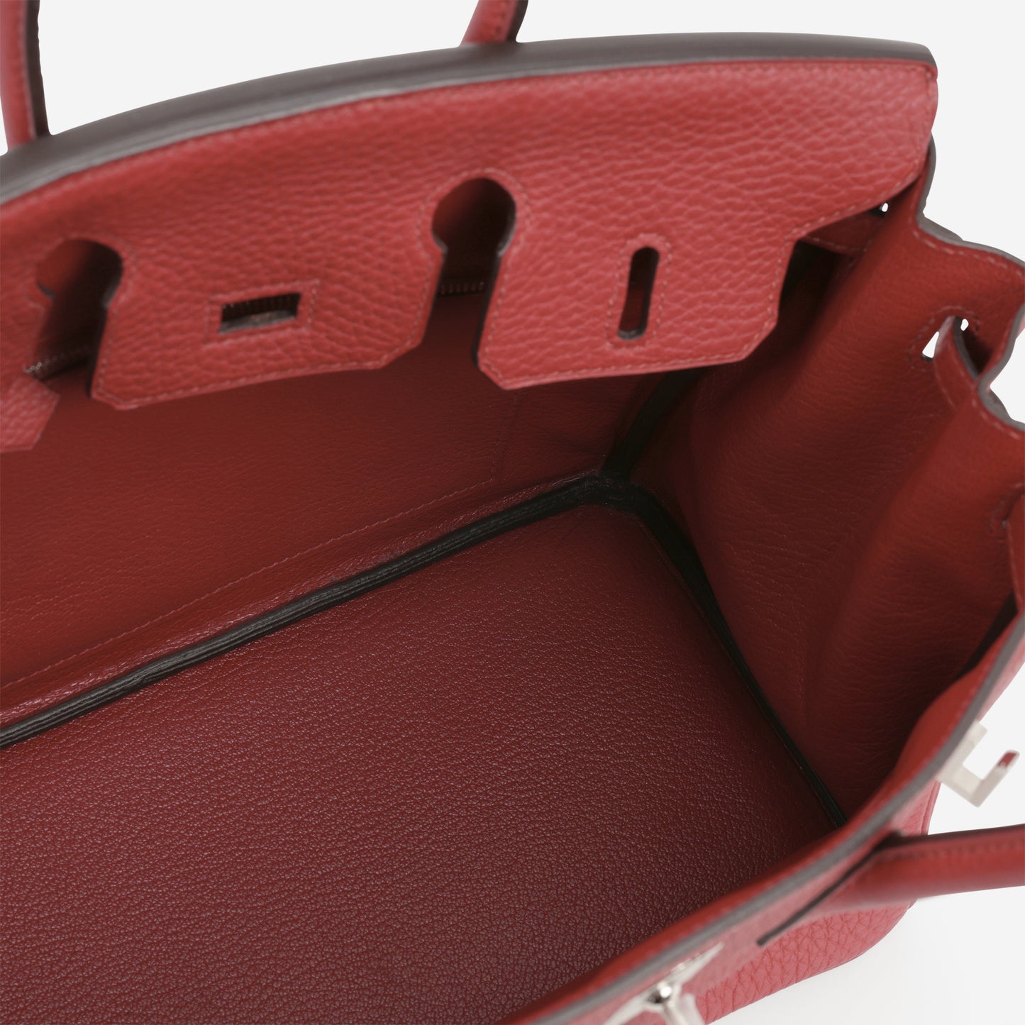 Hermès Birkin 25 - Rouge Grenat Togo | Palladium Hardware - Bagista