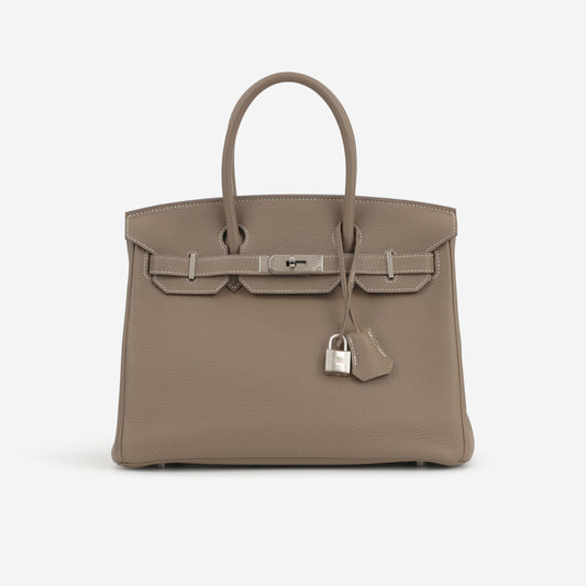 Hermès Birkin 30 - Etoupe Togo | Palladium Hardware