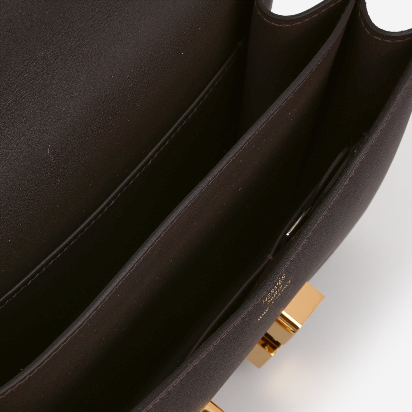 Hermès Constance 18 - Bai Brun Swift | Gold Hardware