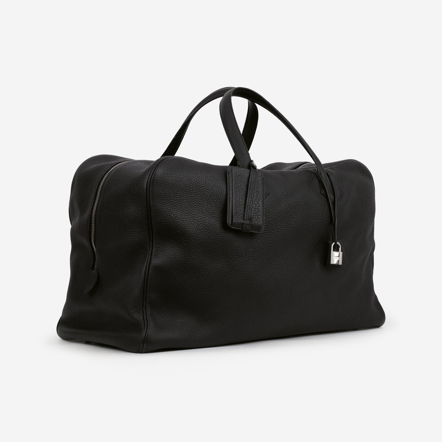 Hermès Victoria 50 - Black Clemence | Palladium Hardware