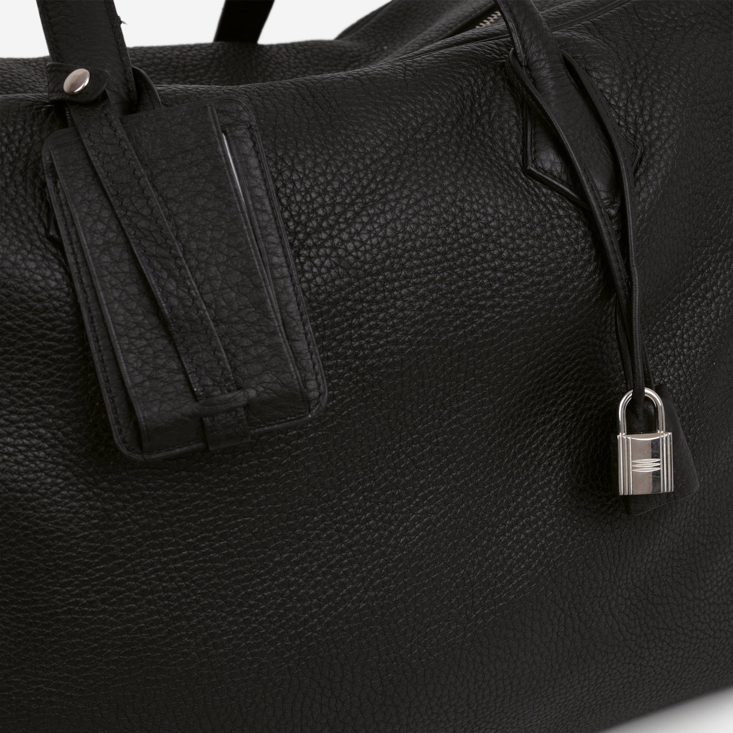 Hermès Victoria 50 - Black Clemence | Palladium Hardware