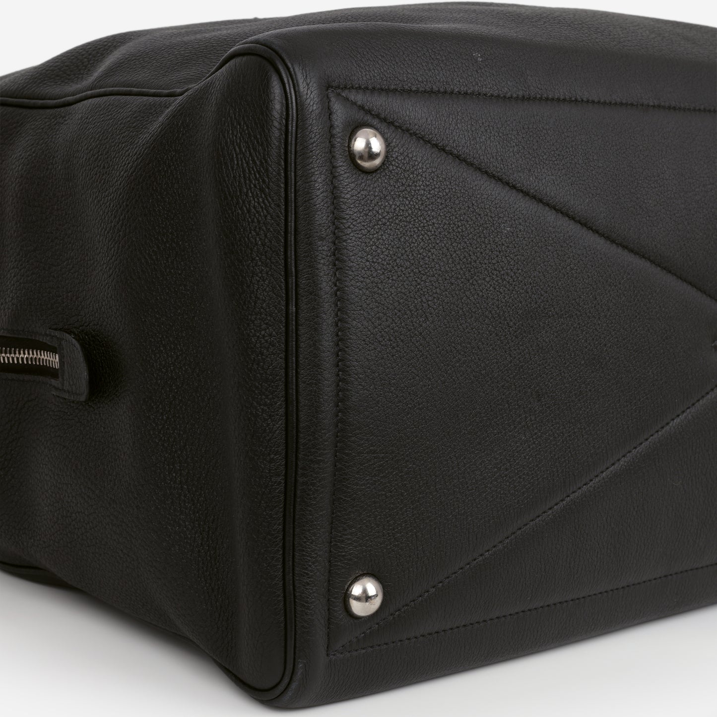 Hermès Victoria 50 - Black Clemence | Palladium Hardware