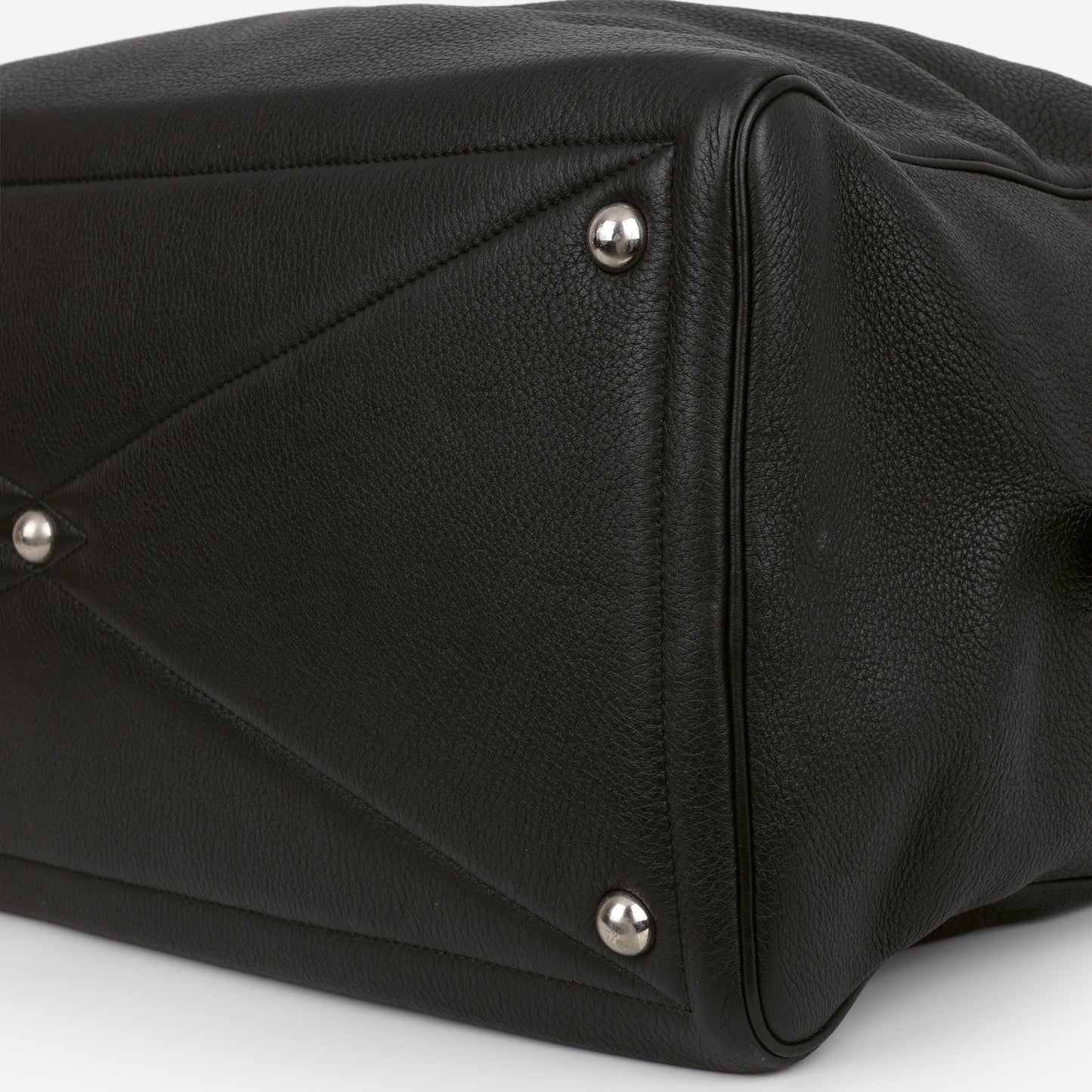 Hermès Victoria 50 - Black Clemence | Palladium Hardware