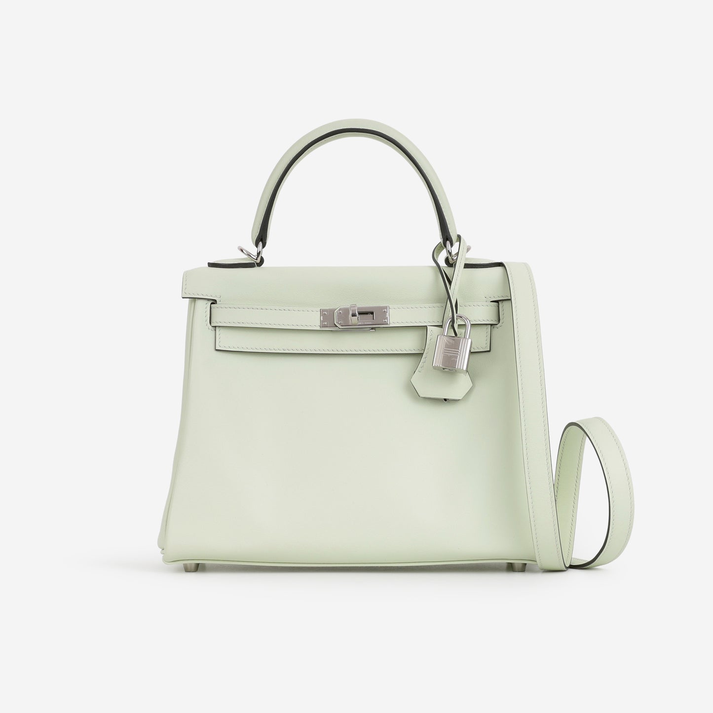 Hermès Kelly 25 - Vert Fizz Swift | Palladium Hardware