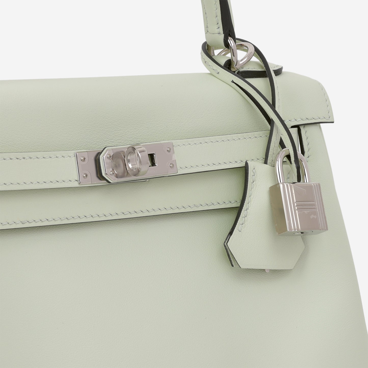 Hermès Kelly 25 - Vert Fizz Swift | Palladium Hardware