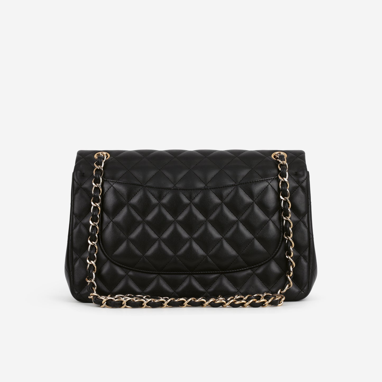 Chanel Jumbo Classic Flap - Black Lambskin | Gold Hardware