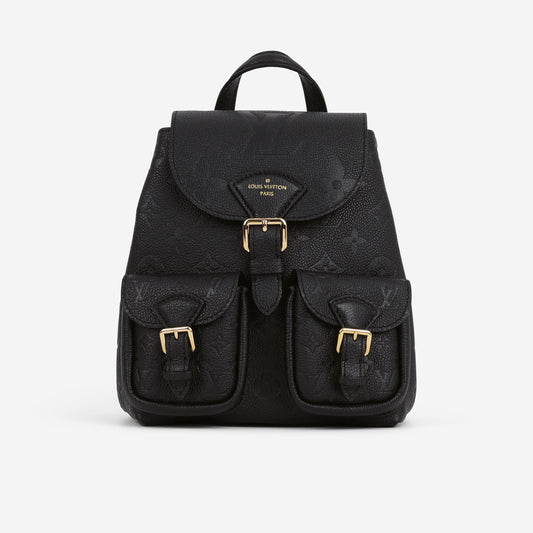 Louis Vuitton Backup Backpack - Black Empreinte | Gold Hardware