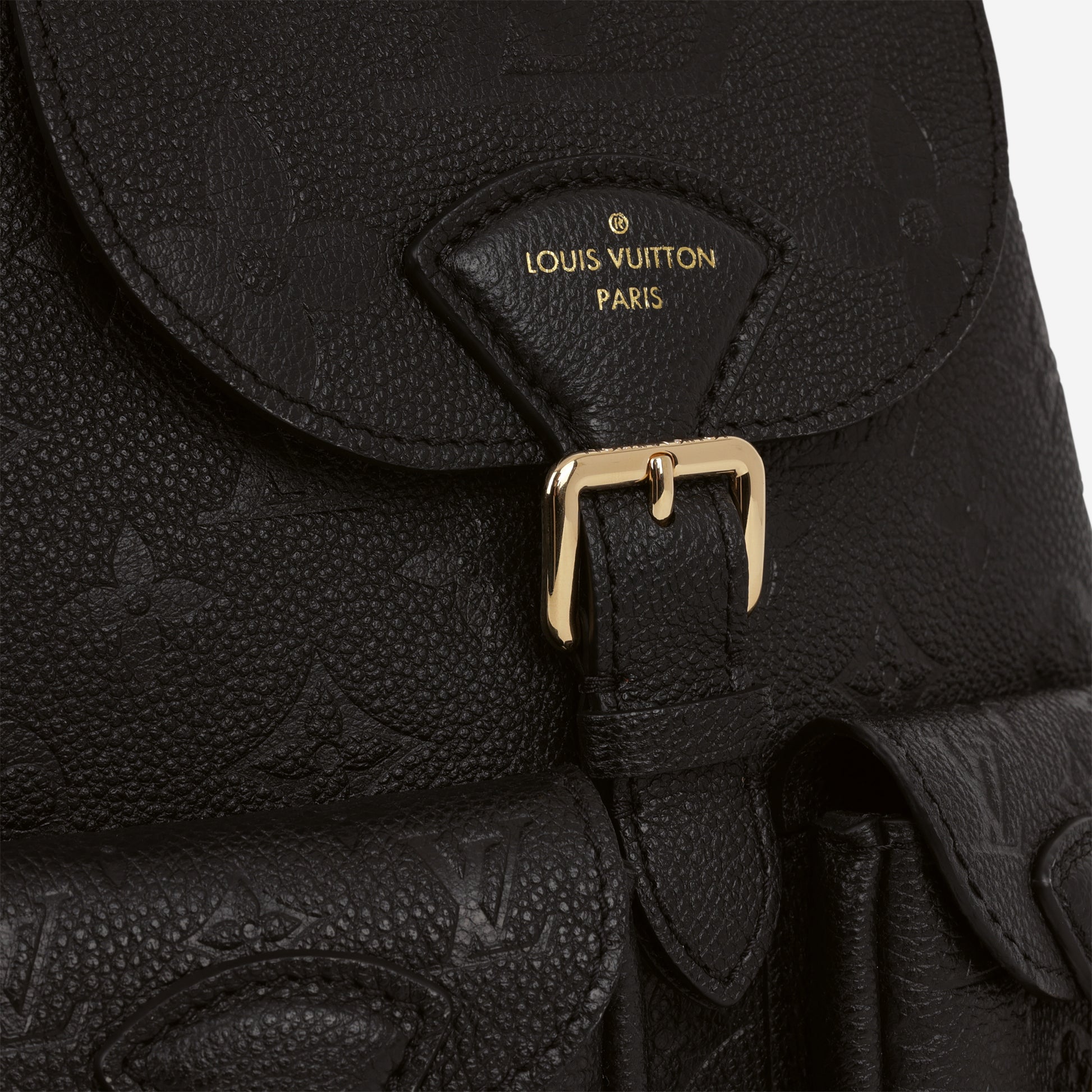 Louis Vuitton Backup Backpack - Black Empreinte | Gold Hardware - Bagista