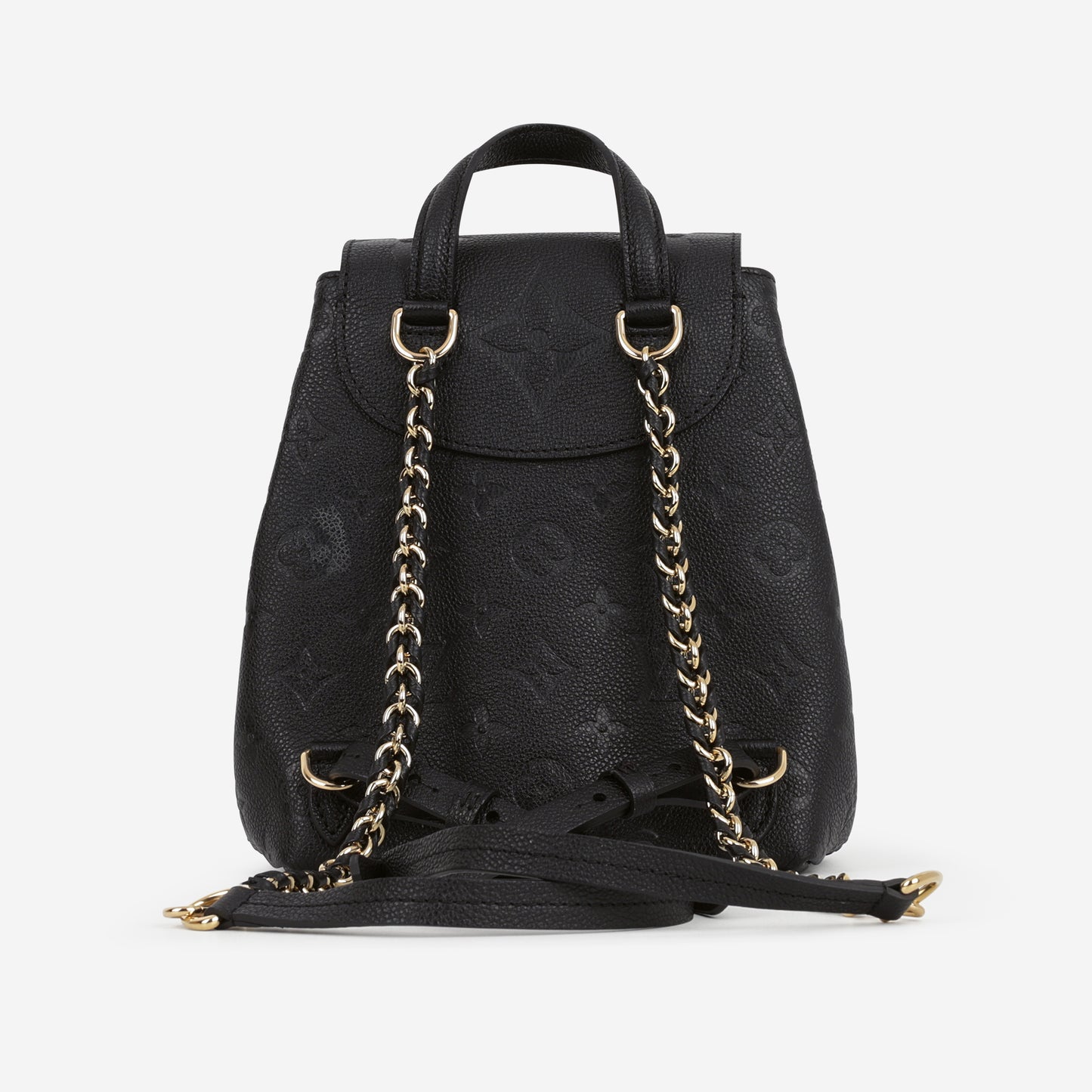 Louis Vuitton Backup Backpack - Black Empreinte | Gold Hardware - Bagista