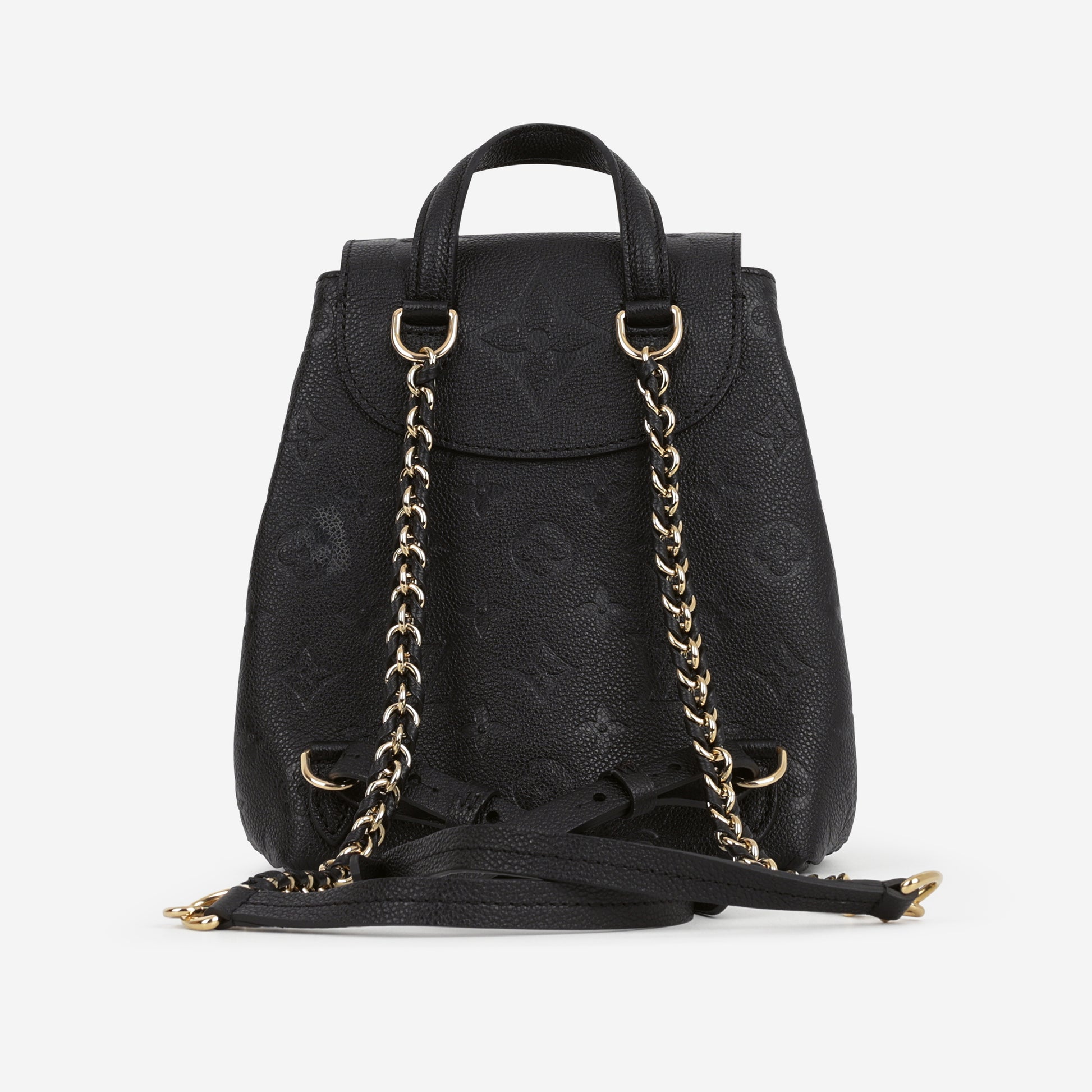 Louis Vuitton Backup Backpack - Black Empreinte | Gold Hardware - Bagista