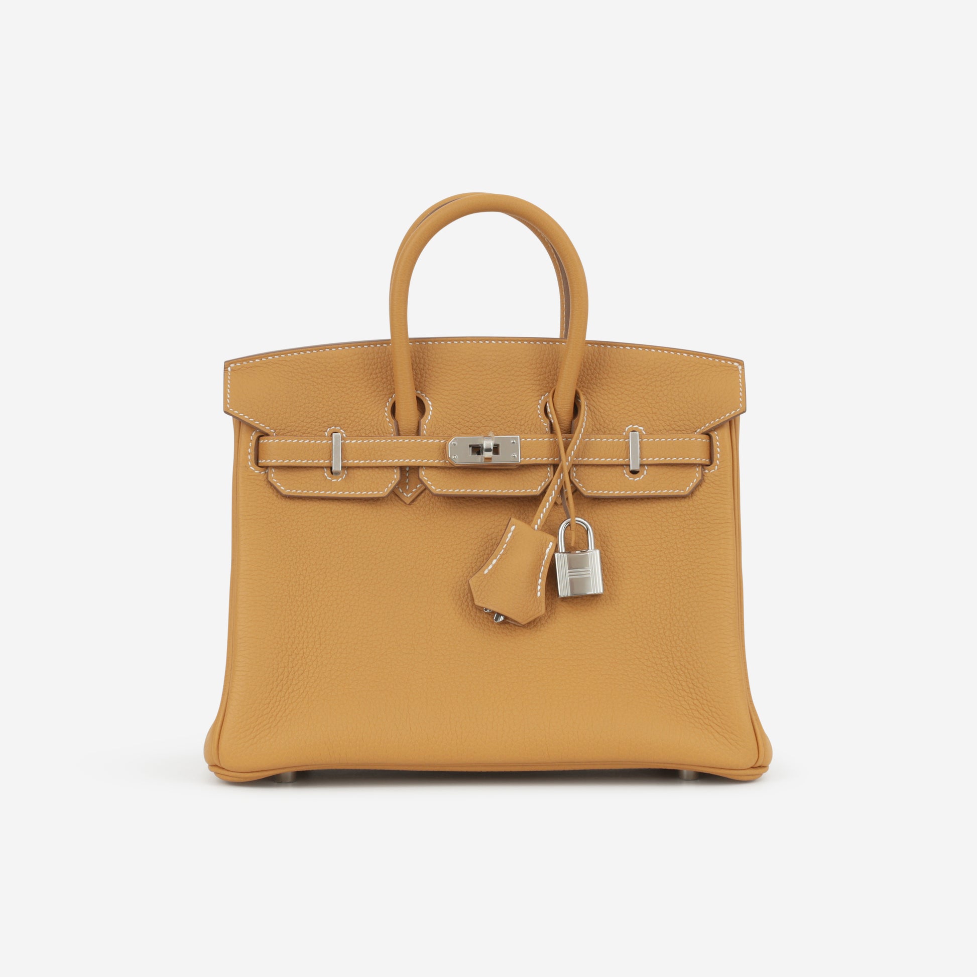 Hermès Birkin 25 - Naturel Sable Togo | Palladium Hardware - Bagista