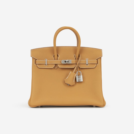 Hermès Birkin 25 - Naturel Sable Togo | Palladium Hardware
