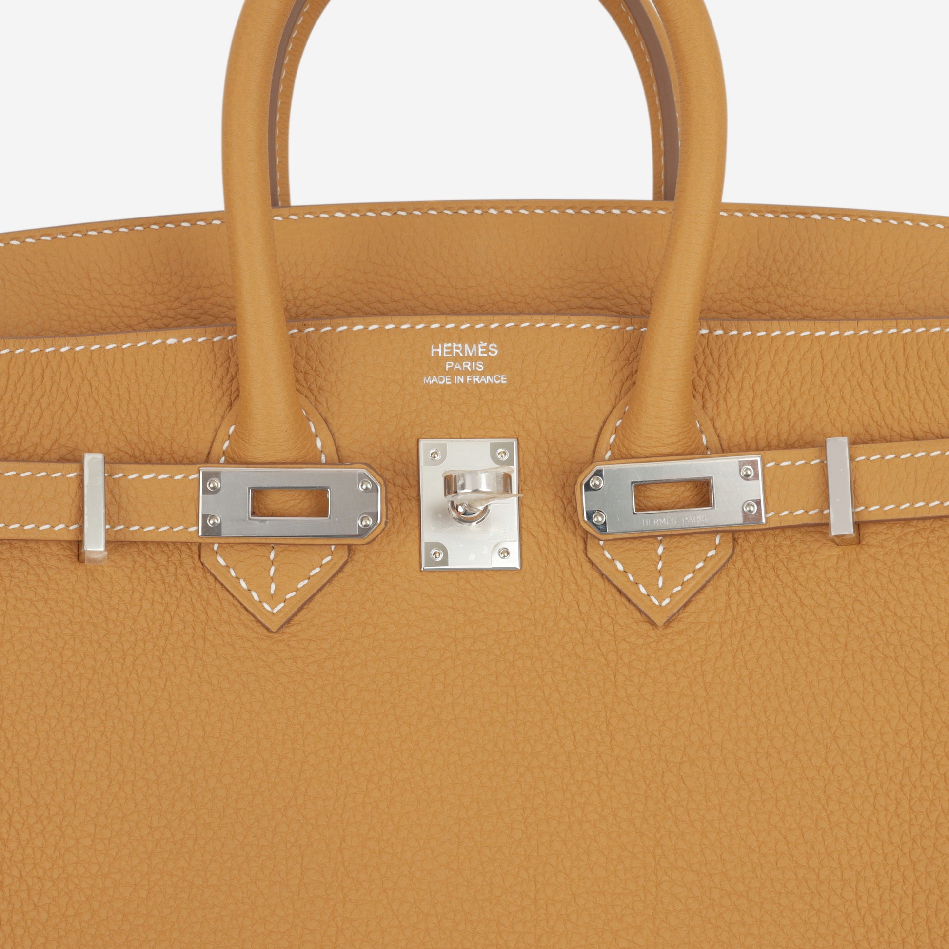 Hermès Birkin 25 - Naturel Sable Togo | Palladium Hardware - Bagista