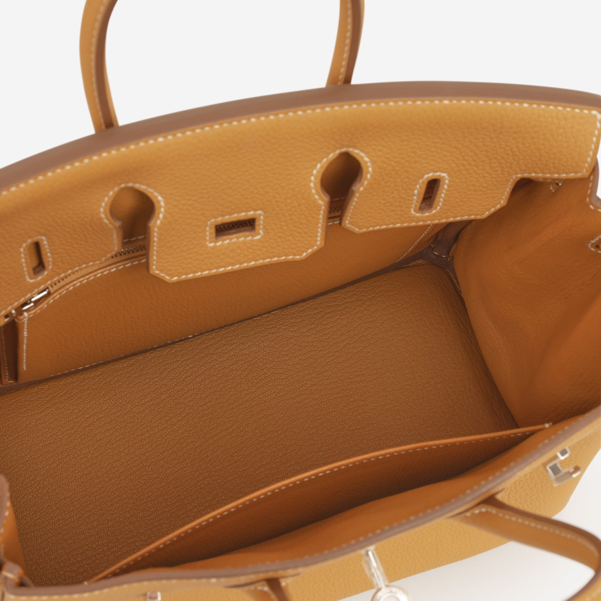 Hermès Birkin 25 - Naturel Sable Togo | Palladium Hardware - Bagista