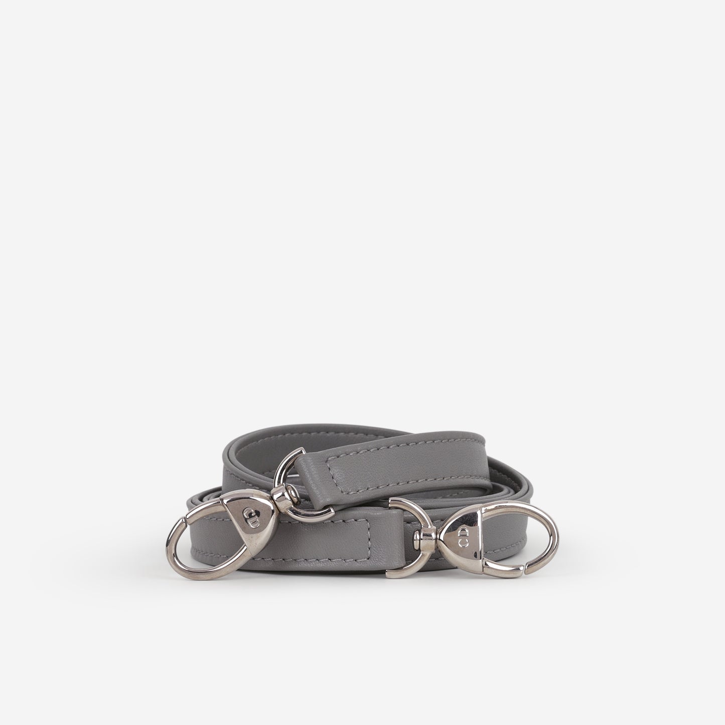 Medium Lady Dior - Grey Lambskin | Silver Hardware