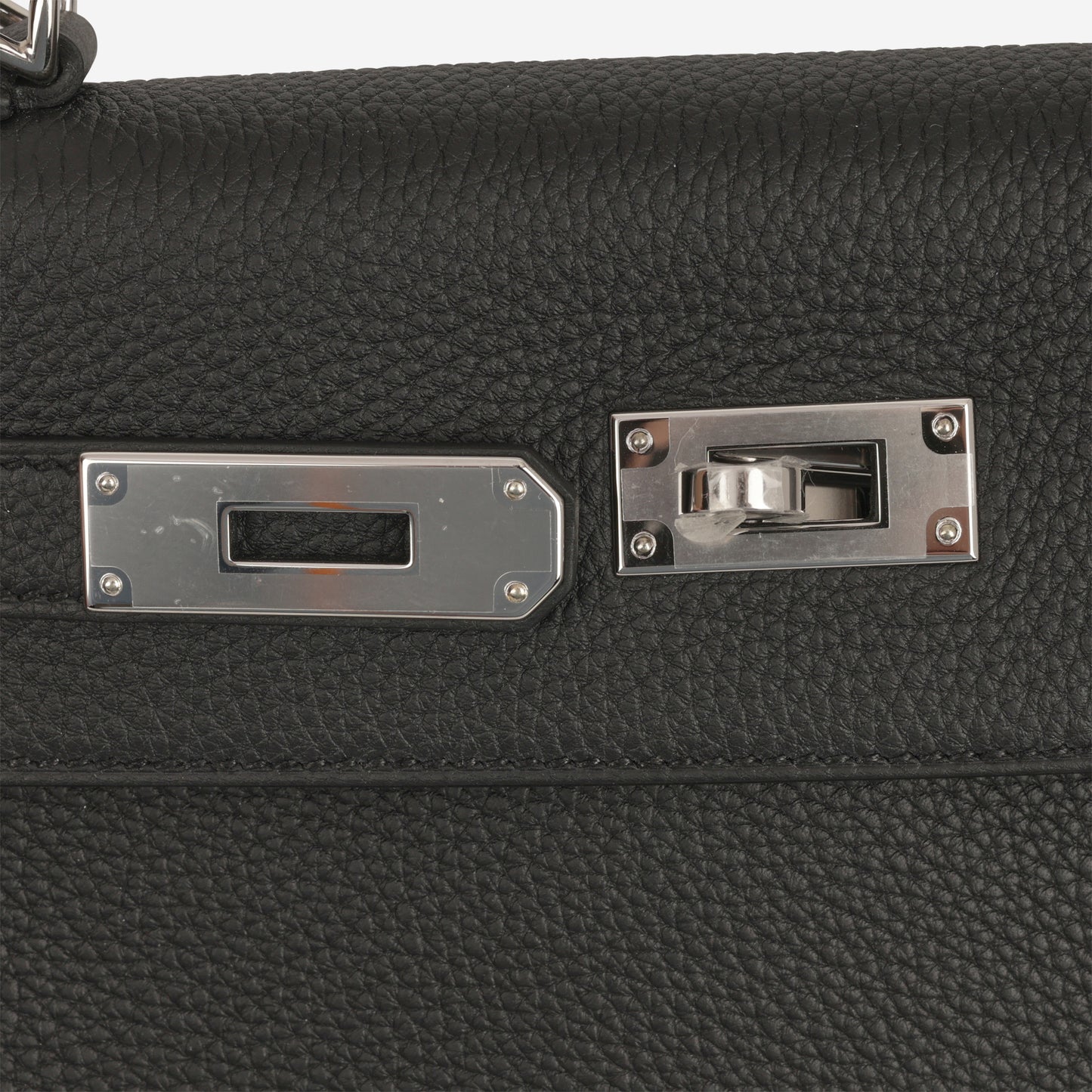 Hermès Kelly 28 - Black Togo | Palladium Hardware - Bagista