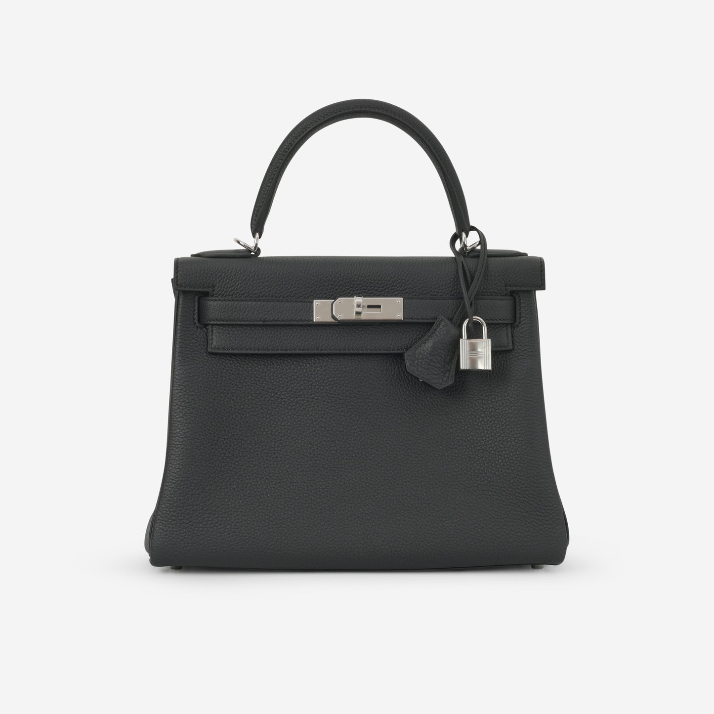 Hermès Kelly 28 - Black Togo | Palladium Hardware - Bagista
