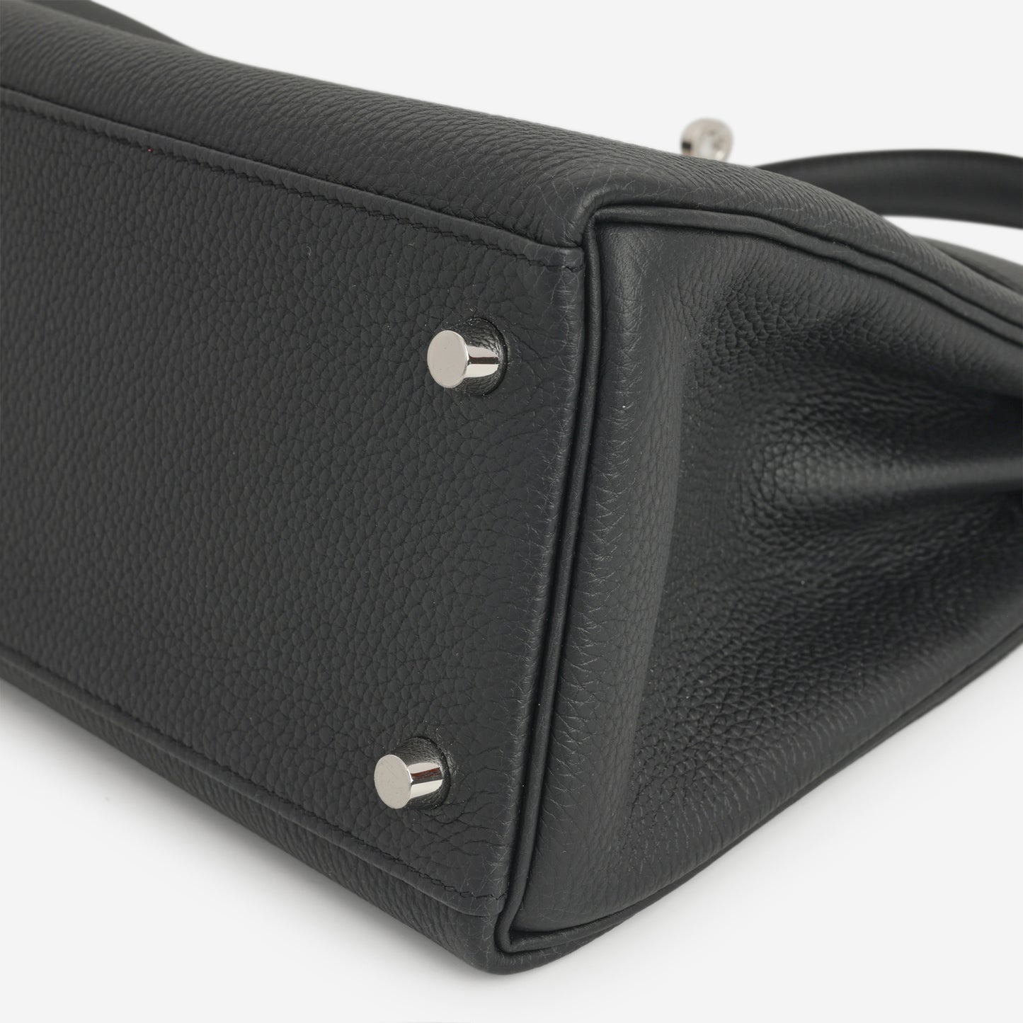 Hermès Kelly 28 - Black Togo | Palladium Hardware - Bagista