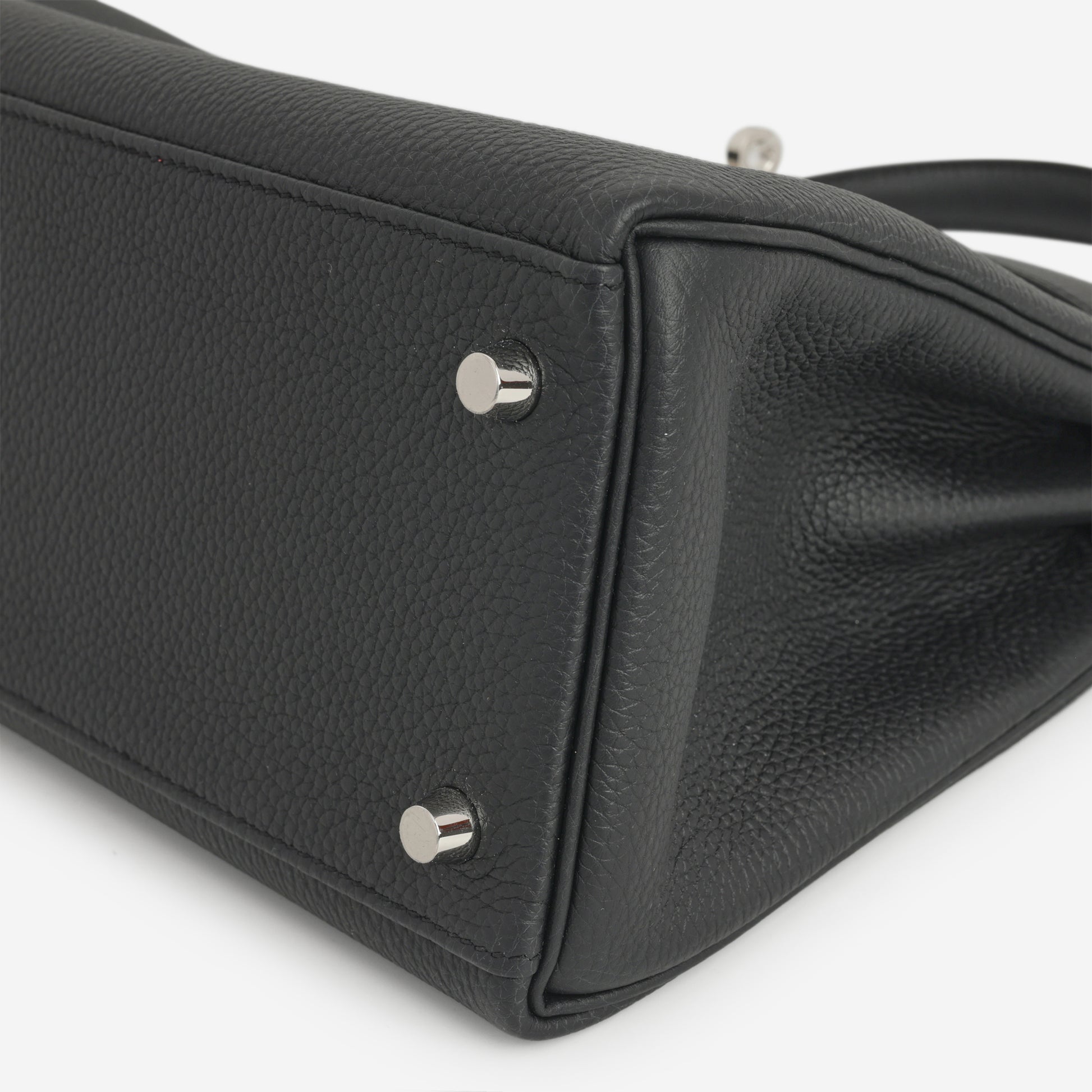 Hermès Kelly 28 - Black Togo | Palladium Hardware - Bagista