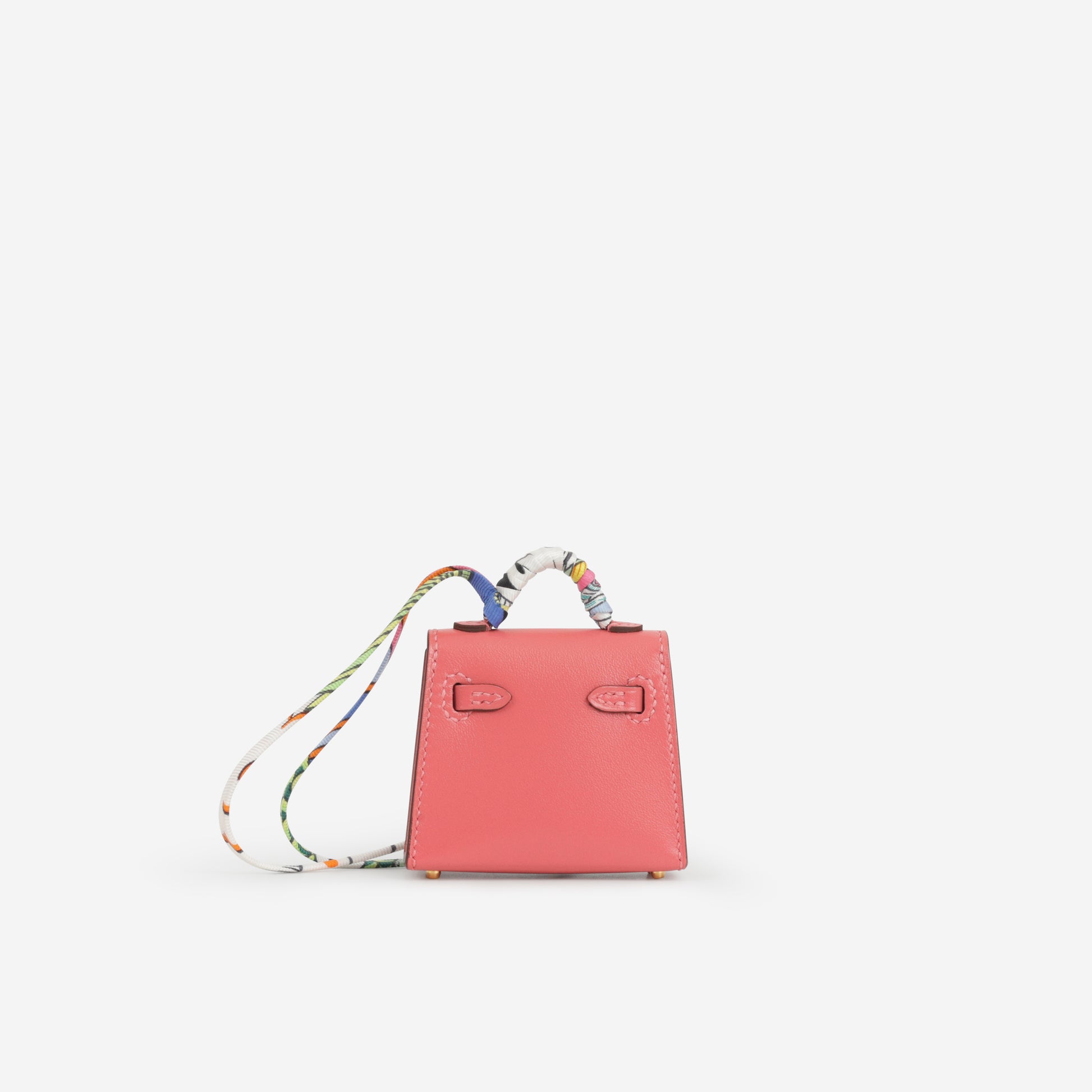 Hermès Kelly Charm - Rose Lipstick Tadelakt | Gold Hardware - Bagista