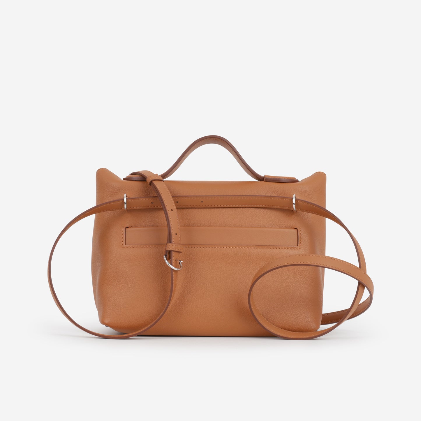 Hermès Mini 24/24 - Gold Evercolor / Swift | Palladium Hardware