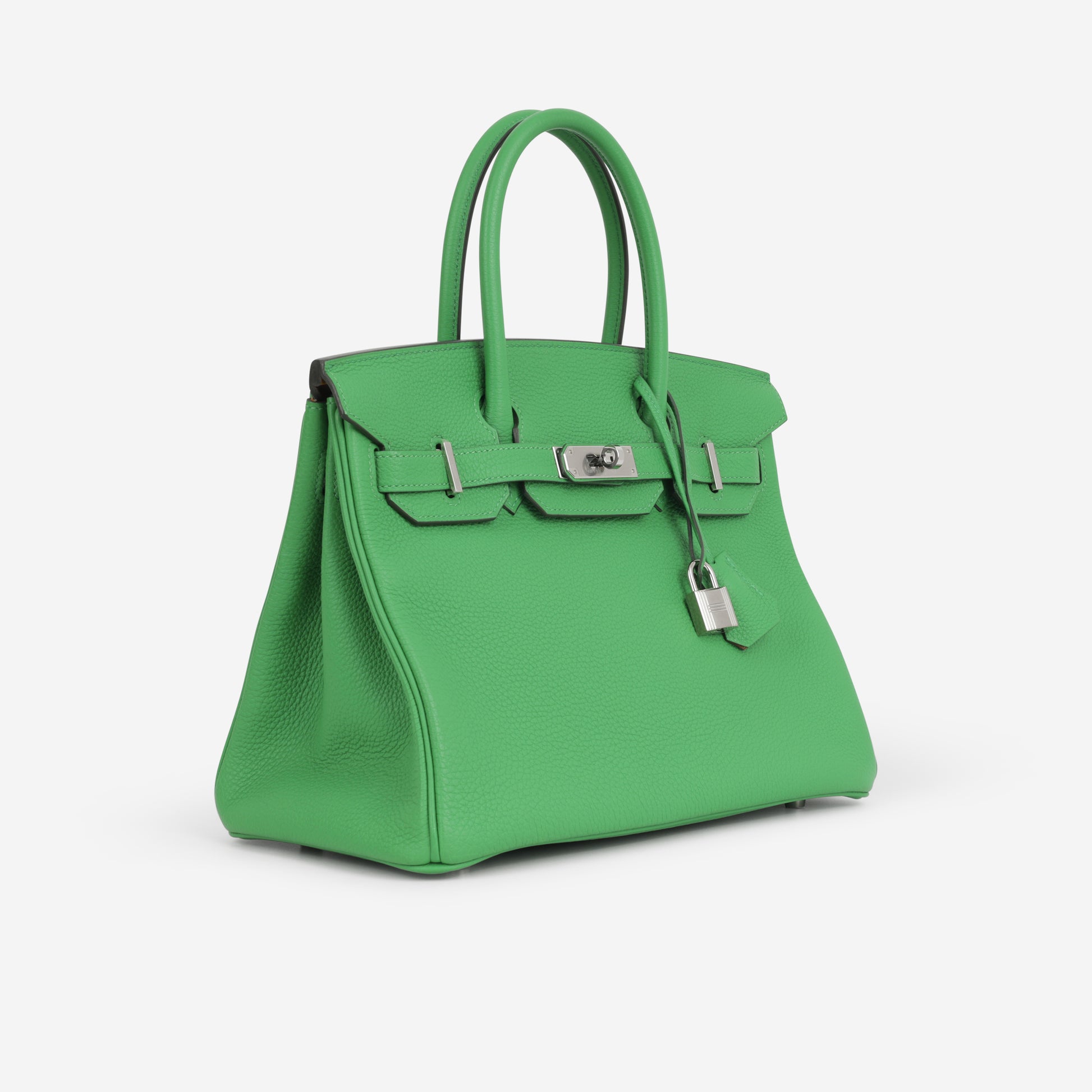 Hermès Birkin 30 Verso - Bambou Togo / Caramel Interior | Palladium Hardware - Bagista