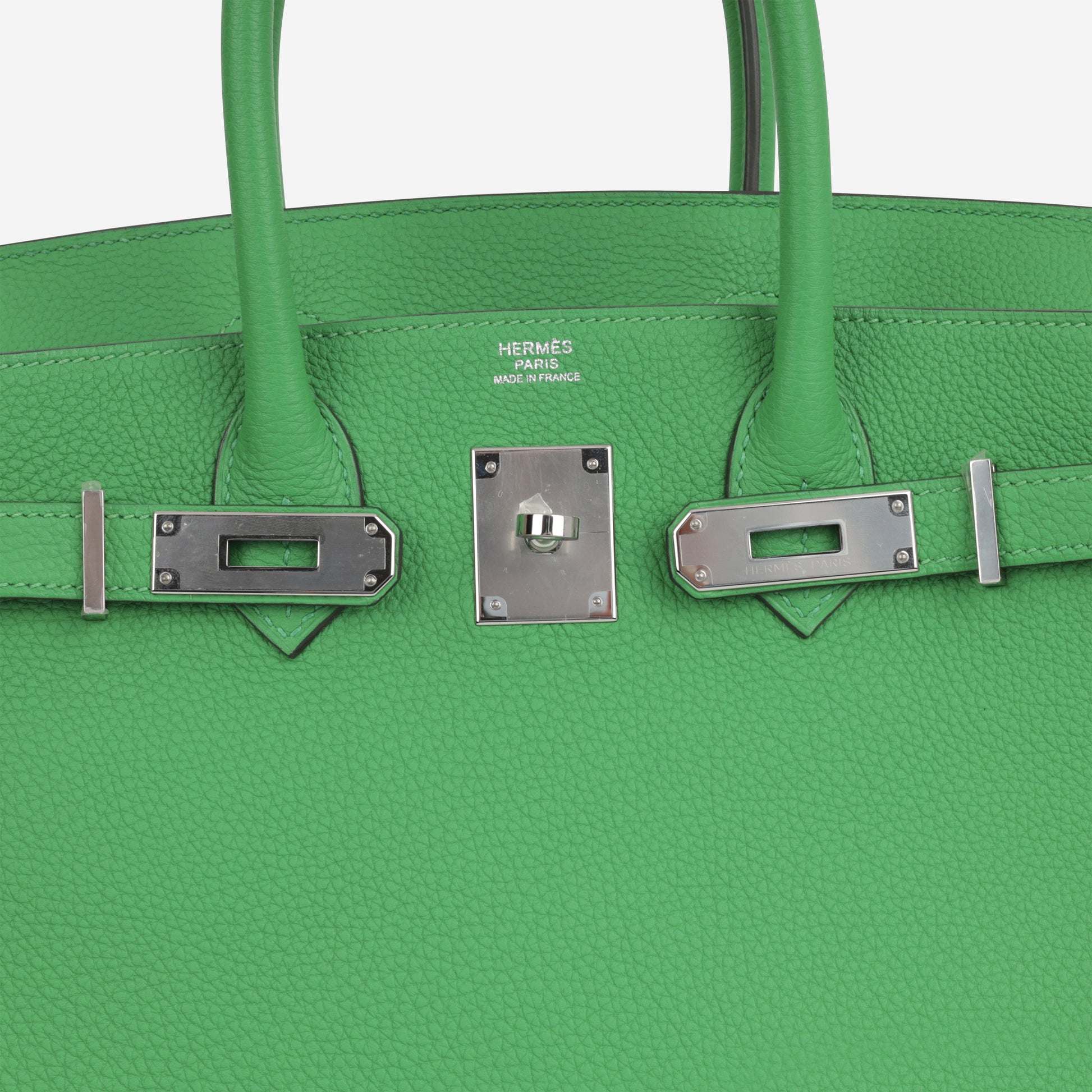 Hermès Birkin 30 Verso - Bambou Togo / Caramel Interior | Palladium Hardware - Bagista