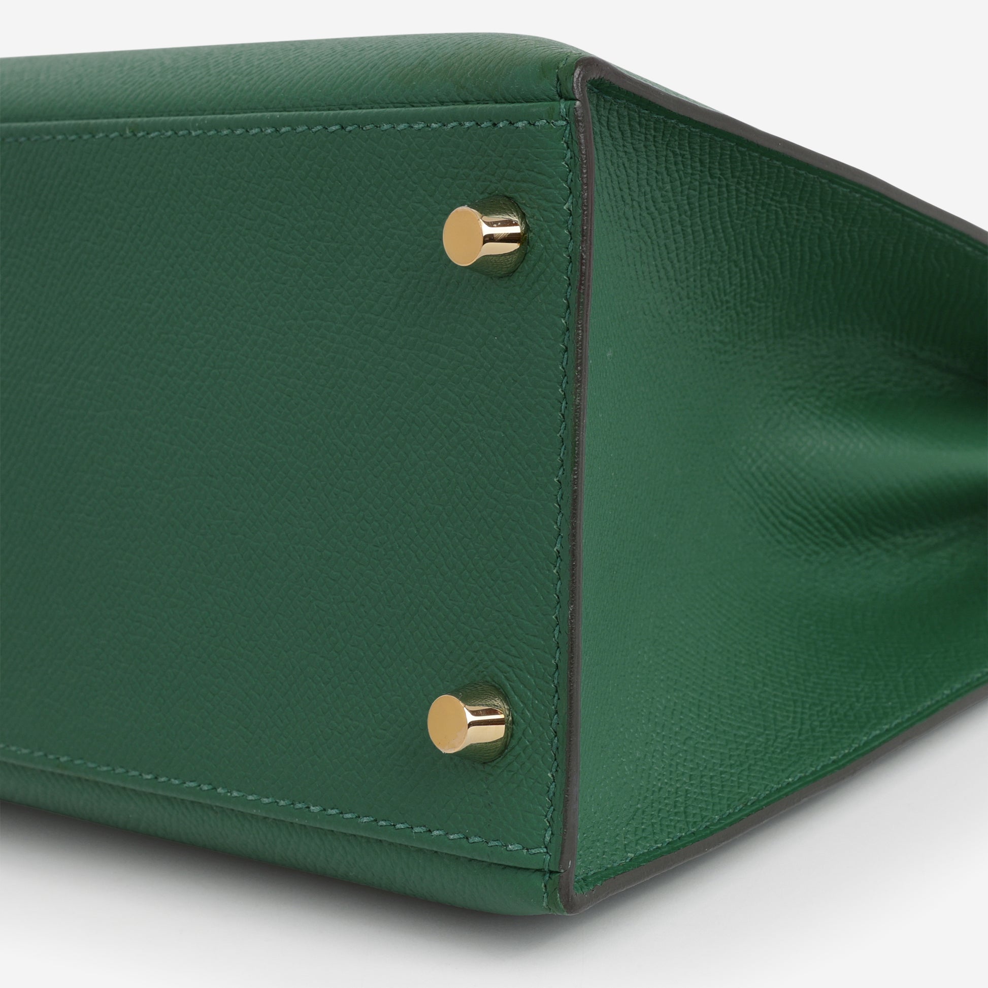 Hermès Kelly 28 - Vert Vertigo Epsom | Gold Hardware - Bagista