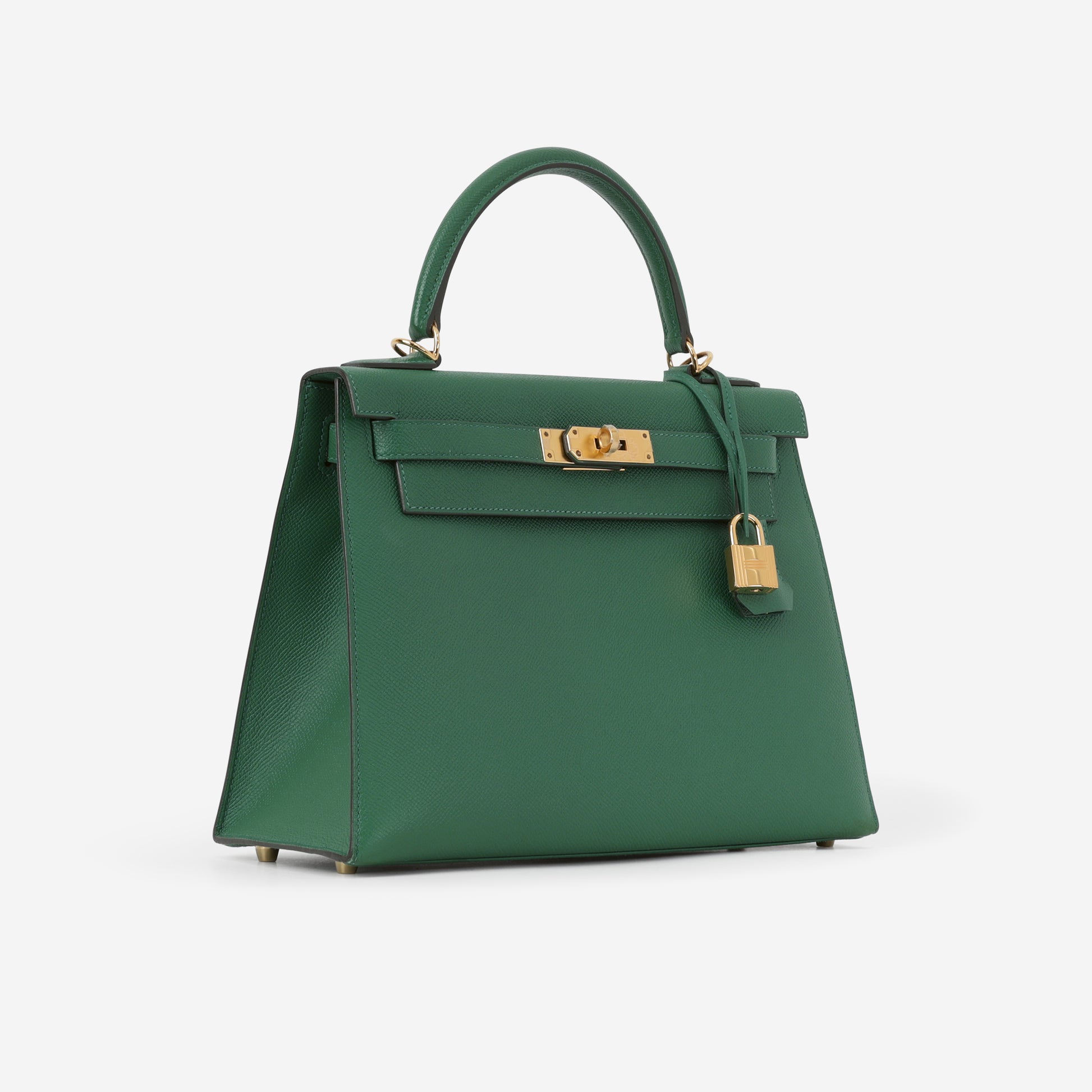 Hermès Kelly 28 - Vert Vertigo Epsom | Gold Hardware - Bagista