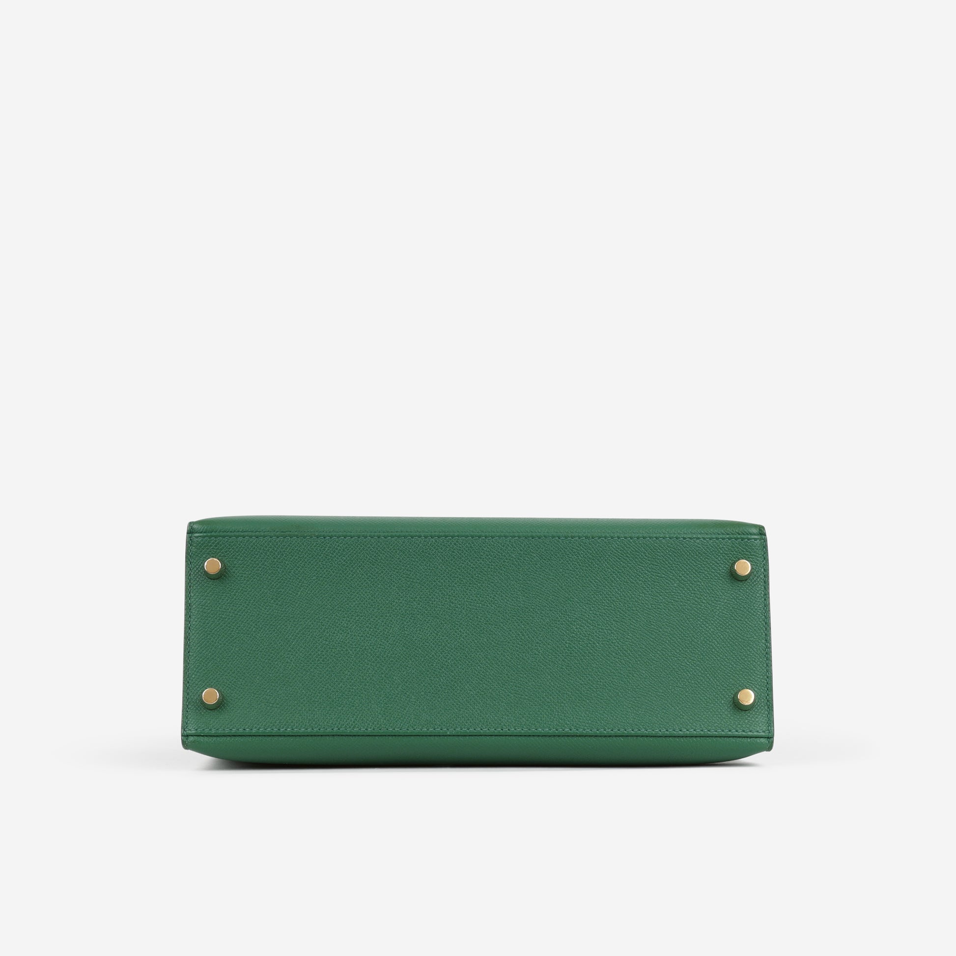 Hermès Kelly 28 - Vert Vertigo Epsom | Gold Hardware - Bagista