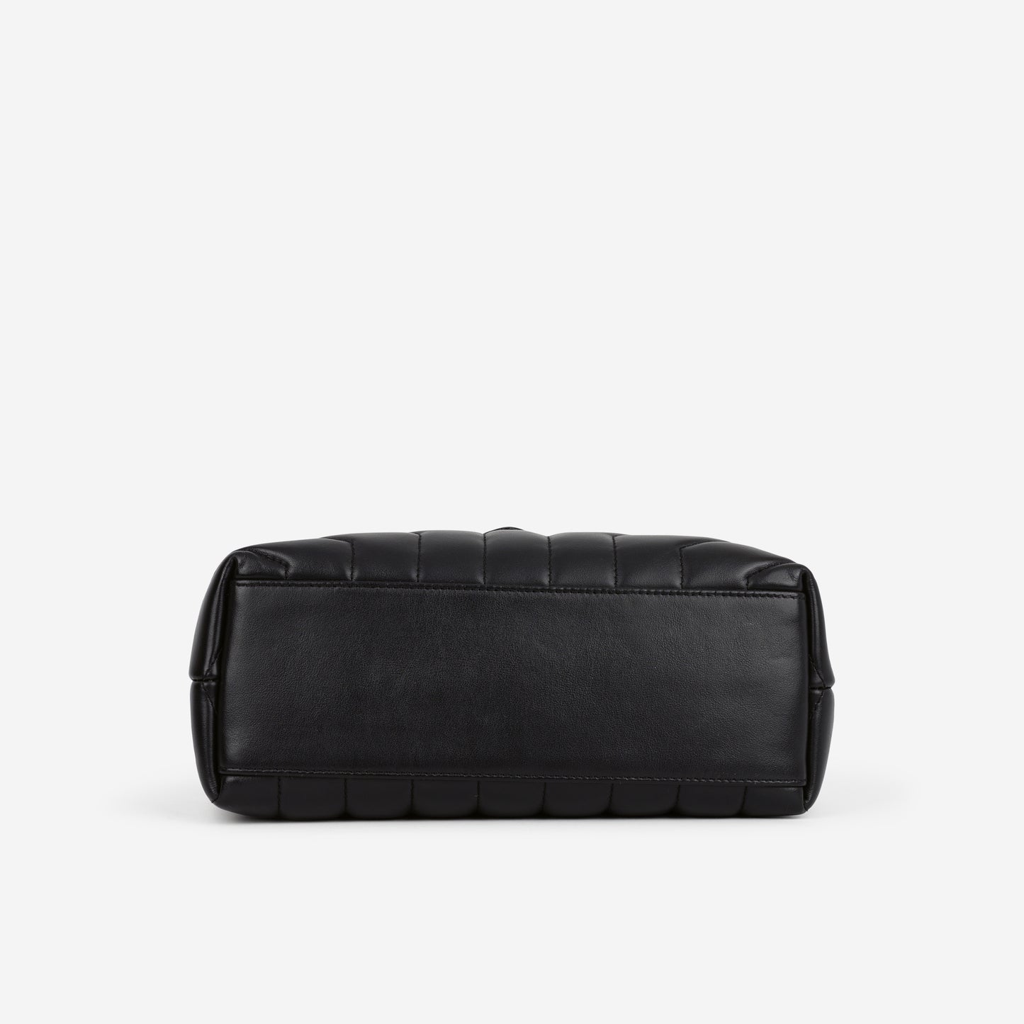 Saint Laurent Small Loulou - Black Calfskin | Silver Hardware