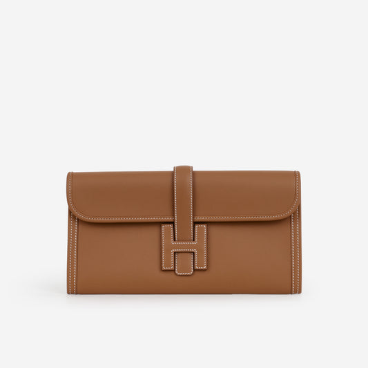 Jige Elan 29 Clutch - Gold Swift