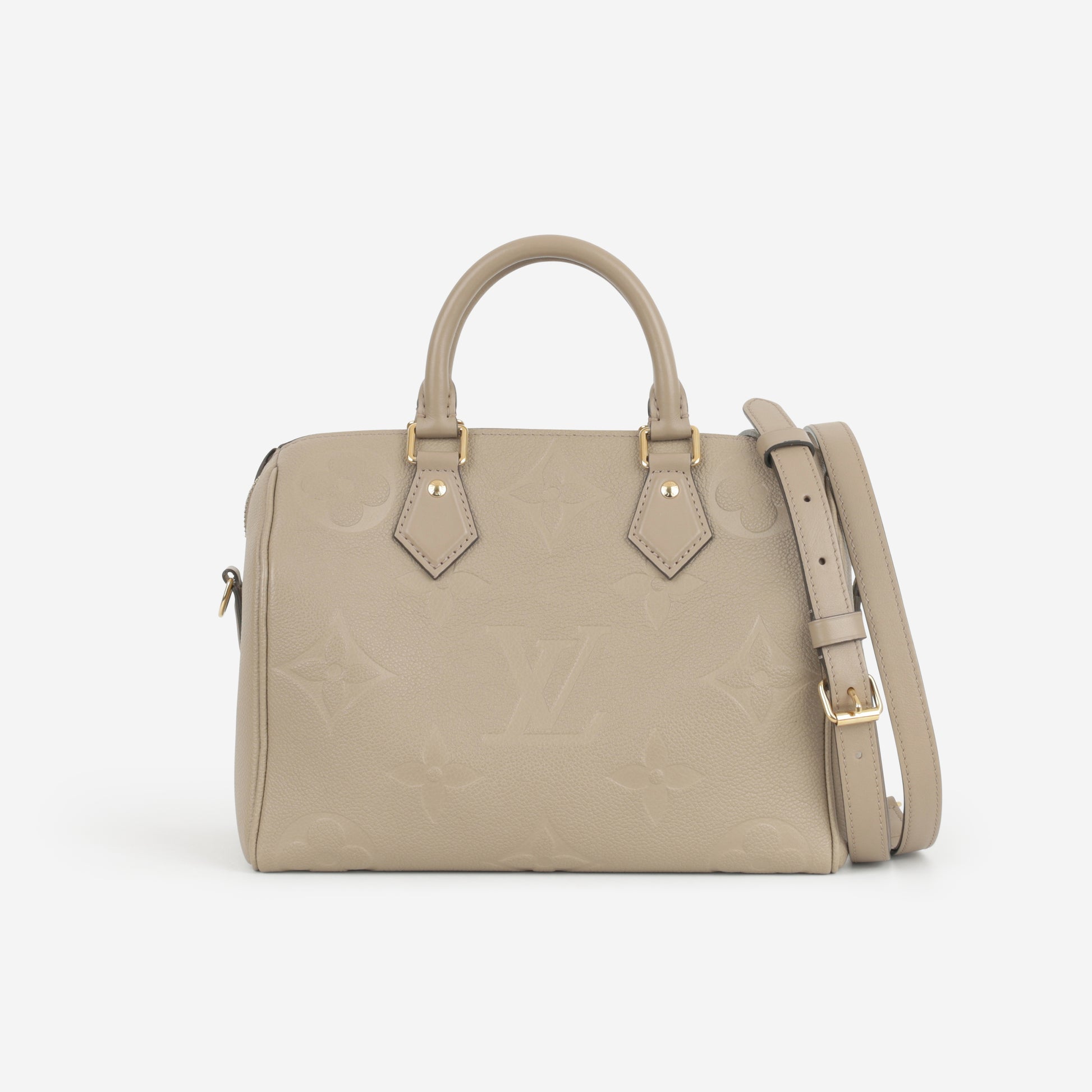 Louis Vuitton Speedy 25 Bandoulieré - Dune Empreinte | Gold Hardware - Bagista