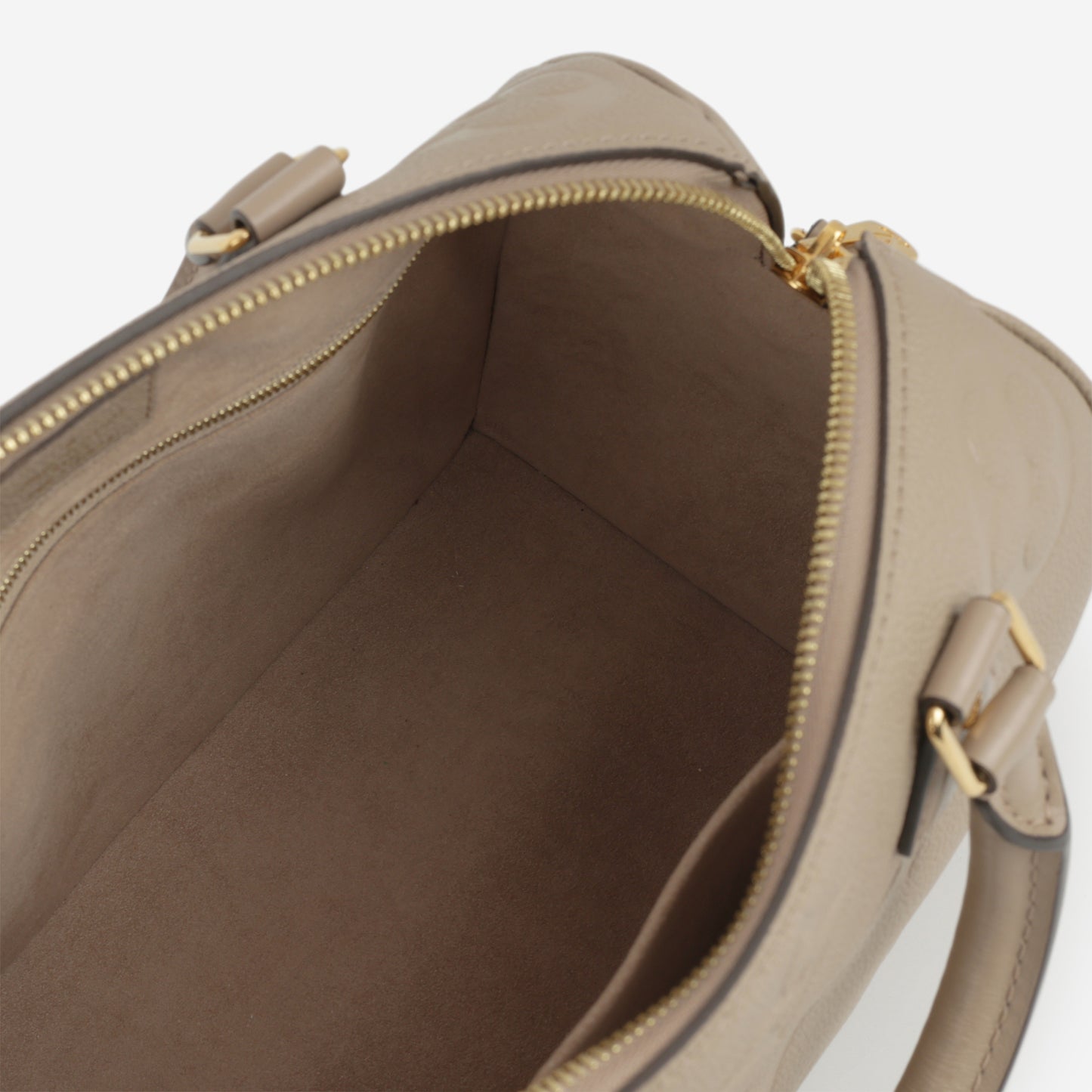 Louis Vuitton Speedy 25 Bandoulieré - Dune Empreinte | Gold Hardware - Bagista
