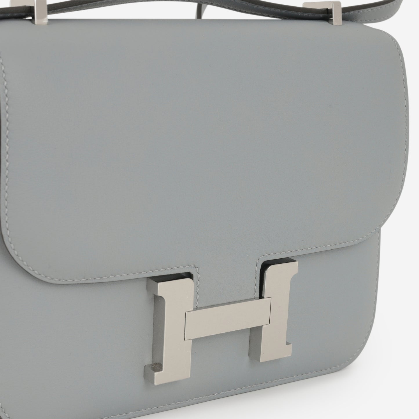 Hermès Constance 18 - Gris Pantin Swift | Palladium Hardware - Bagista
