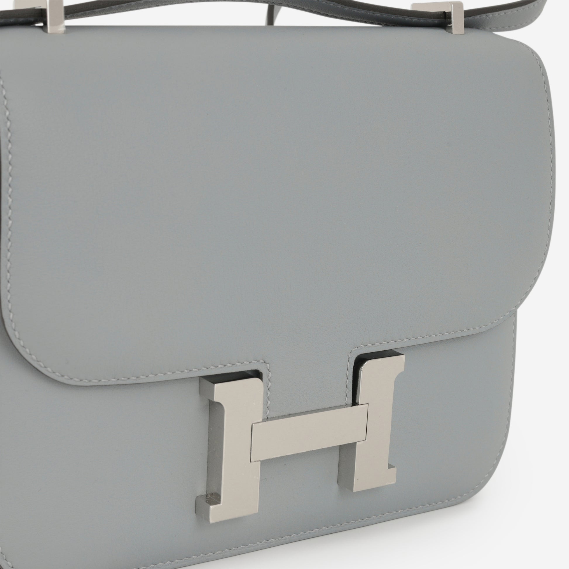 Hermès Constance 18 - Gris Pantin Swift | Palladium Hardware - Bagista