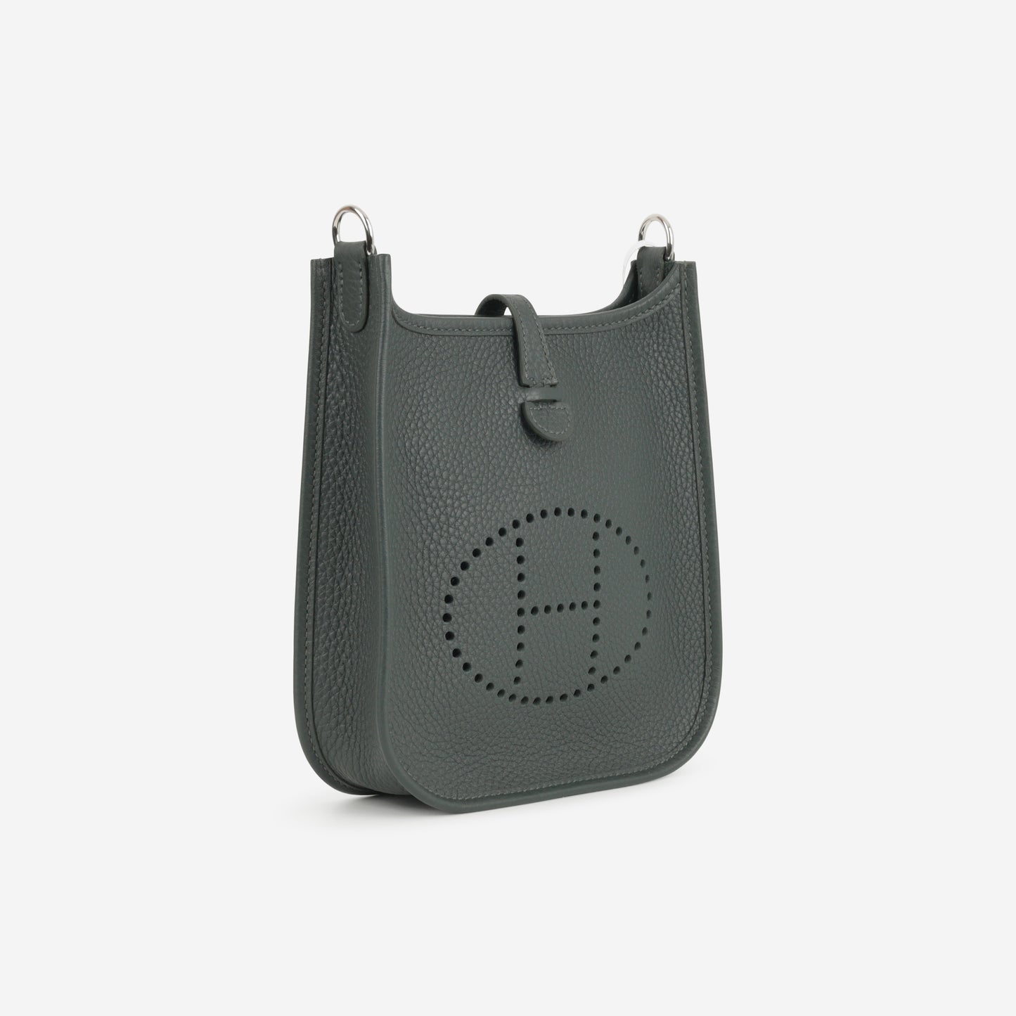 Hermès Mini Evelyne - Vert Mangrove | Palladium Hardware