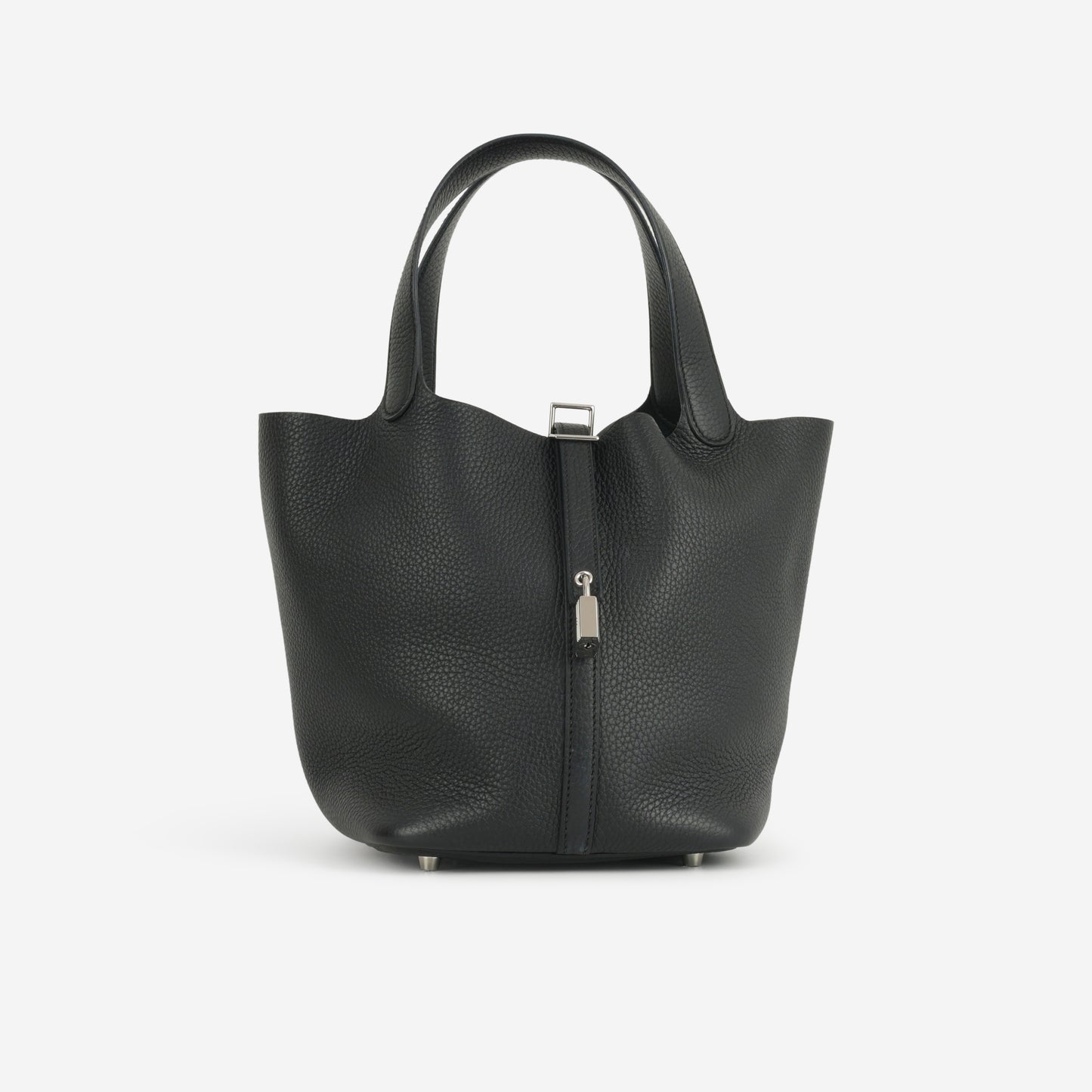 Hermès Picotin 22 - Black Clemence | Palladium Hardware