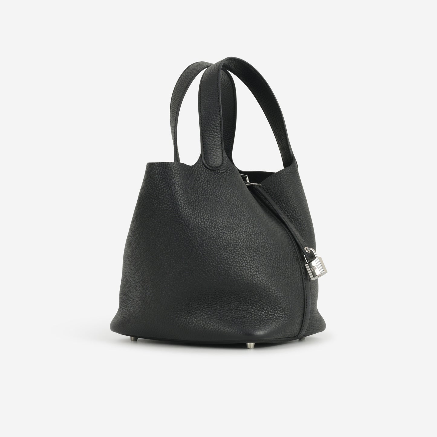 Hermès Picotin 22 - Black Clemence | Palladium Hardware