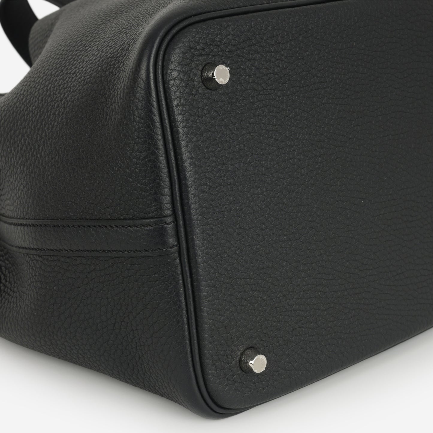 Hermès Picotin 22 - Black Clemence | Palladium Hardware