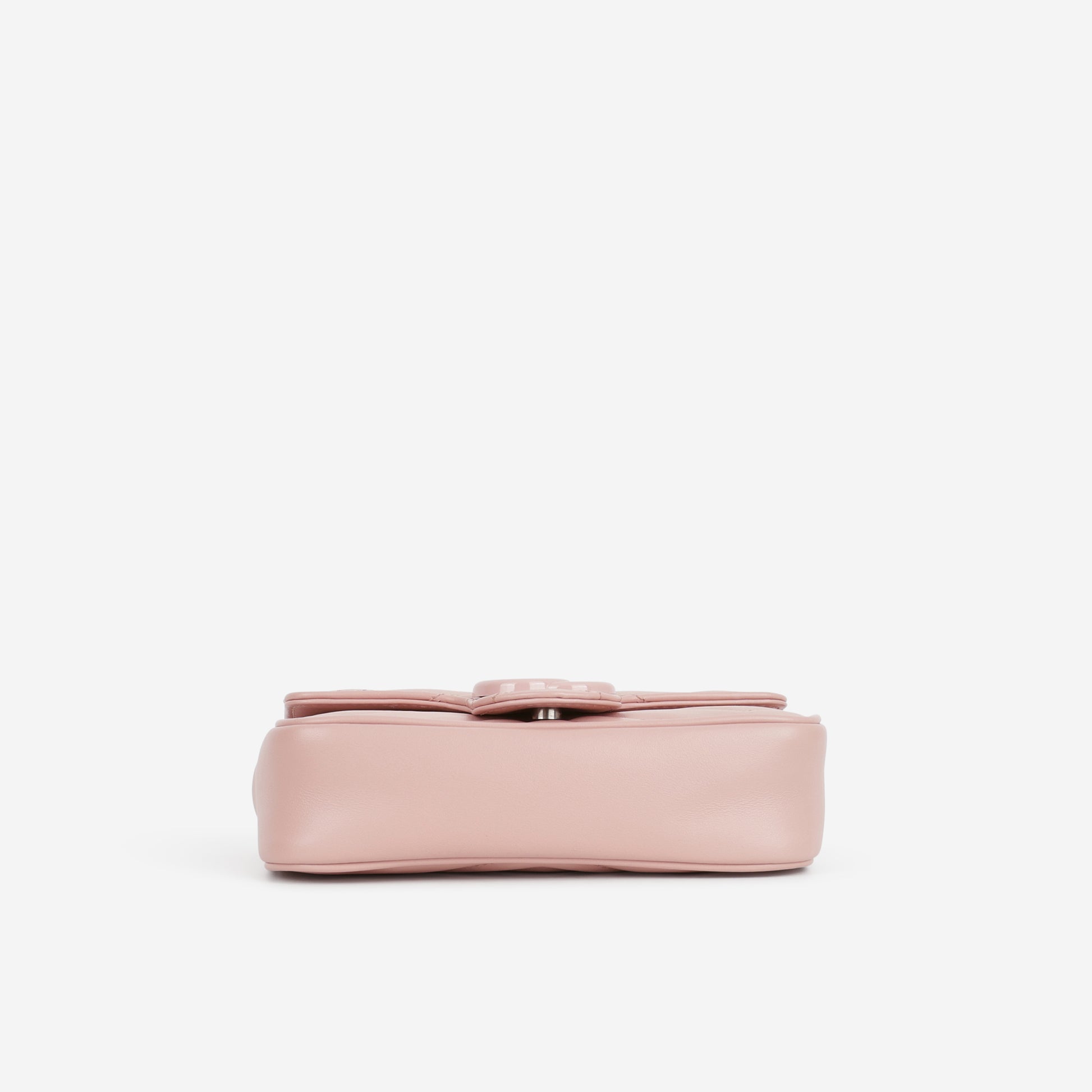 Gucci Super Mini Marmont - So Pink Calfskin | Pink Hardware - Bagista