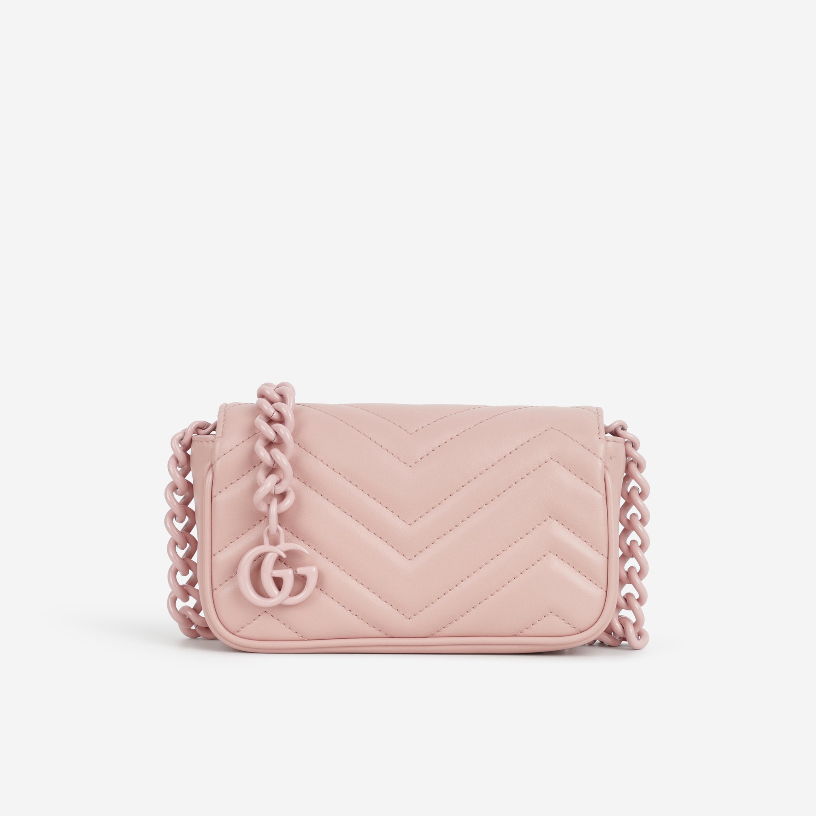 Gucci Super Mini Marmont - So Pink Calfskin | Pink Hardware – Bagista