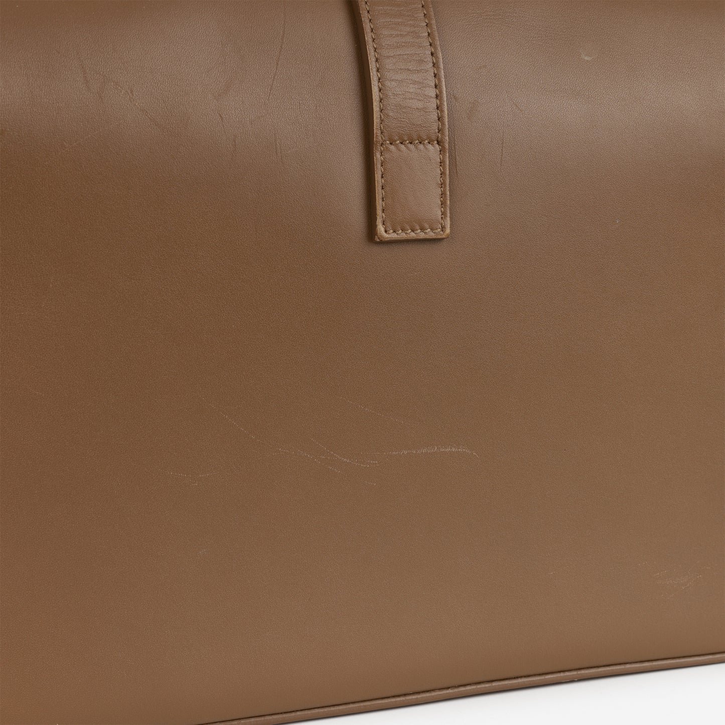 Saint Laurent Université Flap Bag - Tan Leather | Gold Hardware - Bagista
