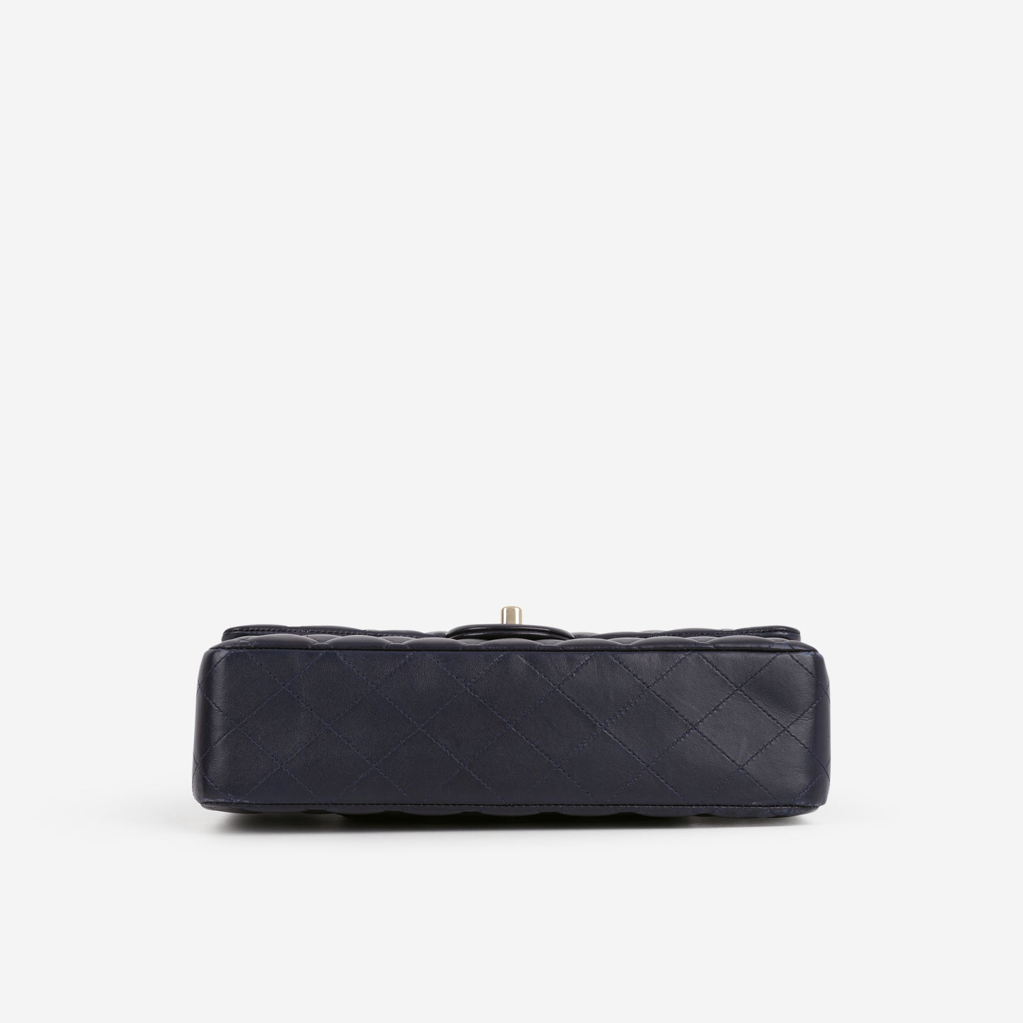 Chanel Medium Classic Flap - Navy Lambskin | Brushed Gold Hardware