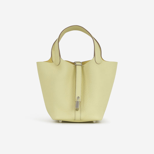 Hermès Picotin 18 - Jaune Milton Clemence | Palladium Hardware