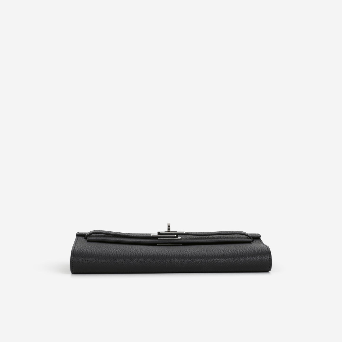 Hermès Kelly To Go Wallet - Black Epsom | Palladium Hardware