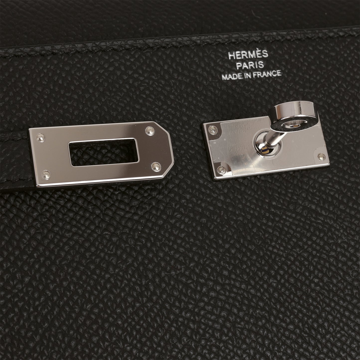 Hermès Kelly To Go Wallet - Black Epsom | Palladium Hardware