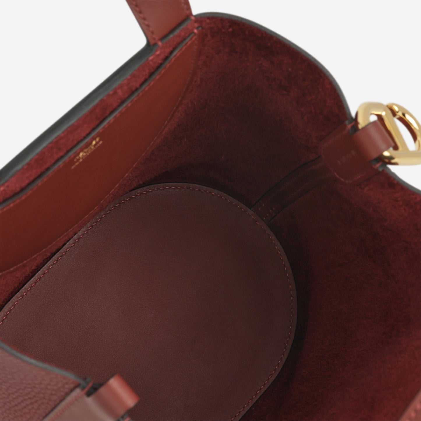 Hermès In-The-Loop 18 Bag - Rouge H Clemence / Swift | Gold Hardware